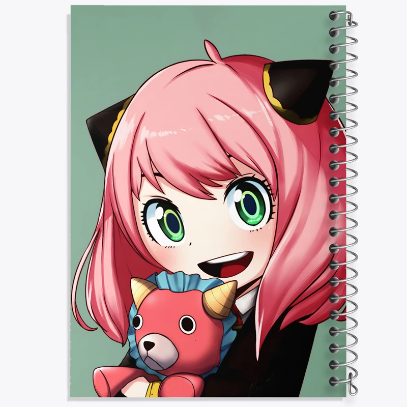 دفتر لیست خرید 50 برگ خندالو طرح انیمه اسپای ایکس فمیلی (Spy x Family) کد N4950