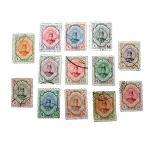 تمبر یادگاری مدل یادبود قاجار کد ahmad-111 مجموعه 13 عددی