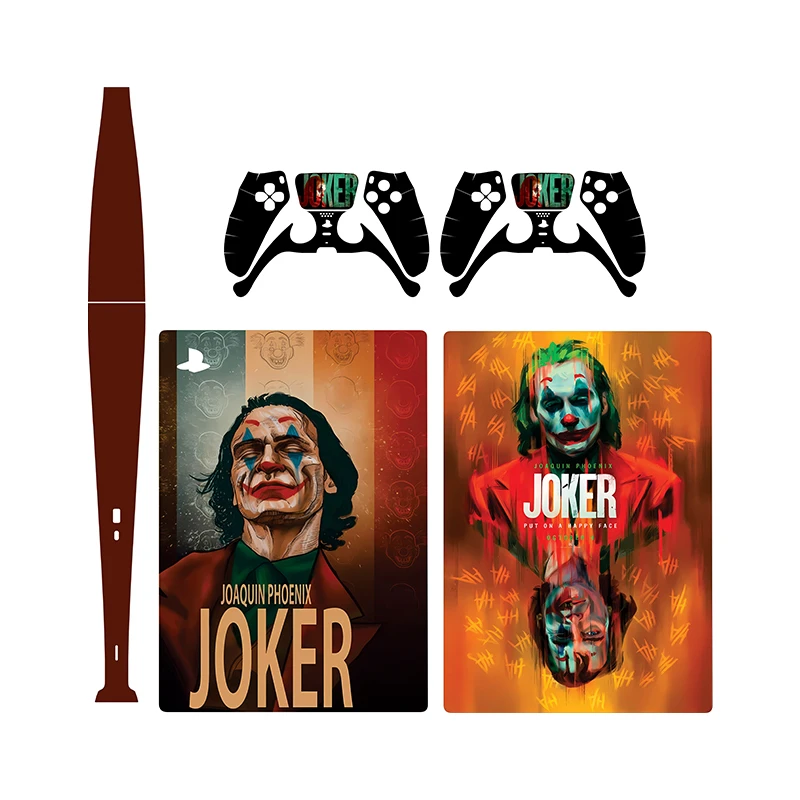 برچسب کنسول بازی پلی استیشن 5 دیجیتال توییجین وموییجین مدل joker 05 مجموعه 6 عددی 