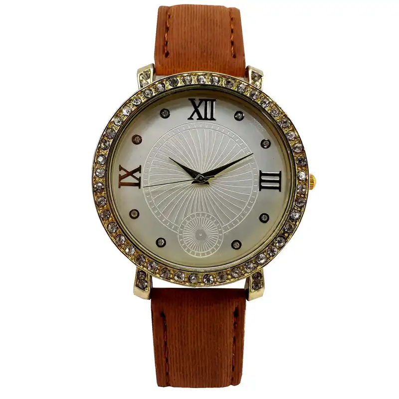 ساعت مچی عقربه ای مدل نگینی کد sfd20