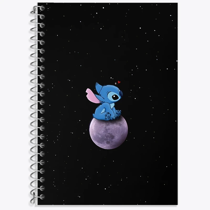 دفتر لغت 50 برگ خندالو طرح استیچ کد F1372