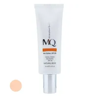 کرم ضدآفتاب رنگی ام کیو SPF50 مدل NATURAL BEIGE BIO TACHES مناسب انواع پوست، حجم 55 میلی‌لیتر