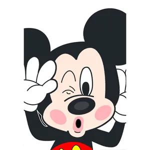 استیکر تزئینی موبایل مدل MR. Micky