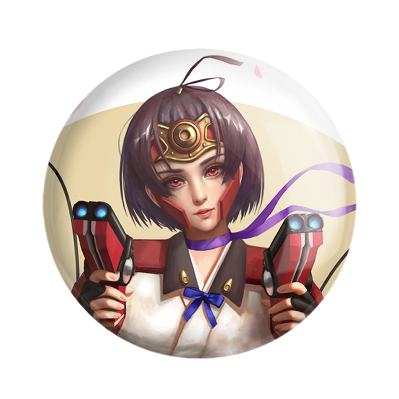 مگنت خندالو مدل مومی انیمه کابانری (Kabaneri) کد 35973