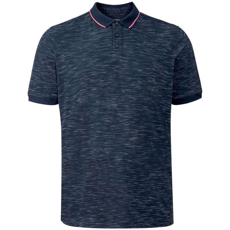 پولوشرت آستین کوتاه مردانه لیورجی مدل OCEAN2022 رنگ آبی