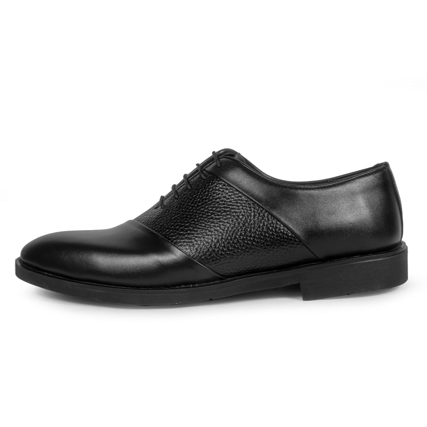 کفش مردانه چرم عطارد مدل چرم طبیعی کد SH134 -  - 1