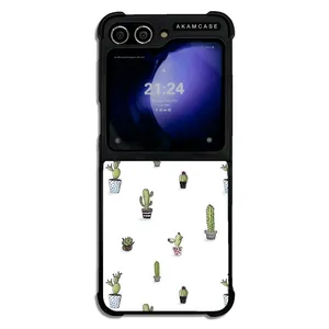 AKAM AMC-WSGZFLIP5-CACTUS-17 Cover For Samsung Galaxy Z Flip 5