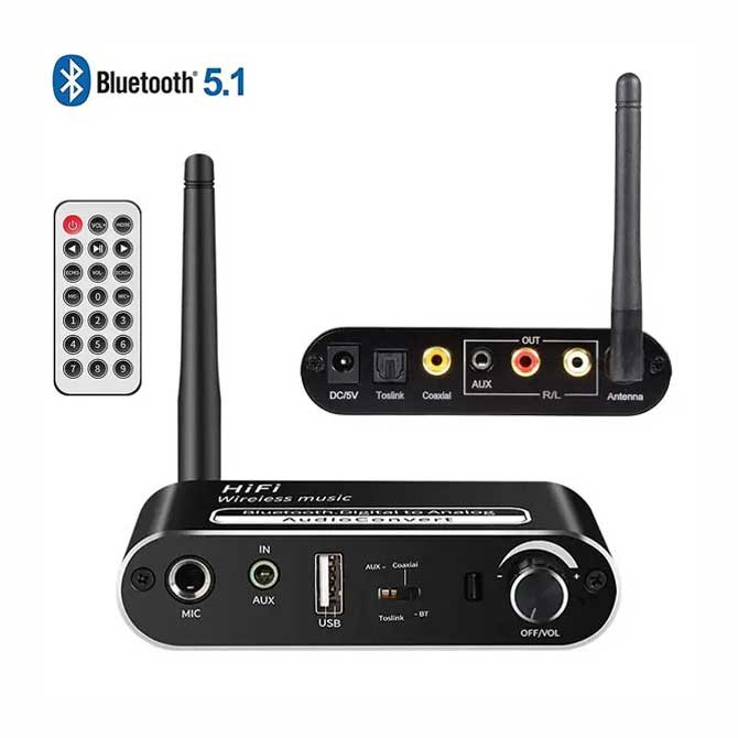 گیرنده فرستنده بلوتوثی صدا مدل NETPIL TO2 گیرنده فرستنده بلوتوثی صدا مدل NETPIL TO2