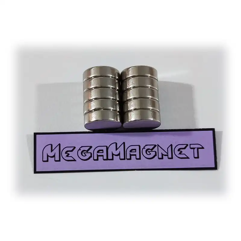 آهن ربا مدل نئودیمیوم دیسک کد 8x3mm بسته 5 عددی