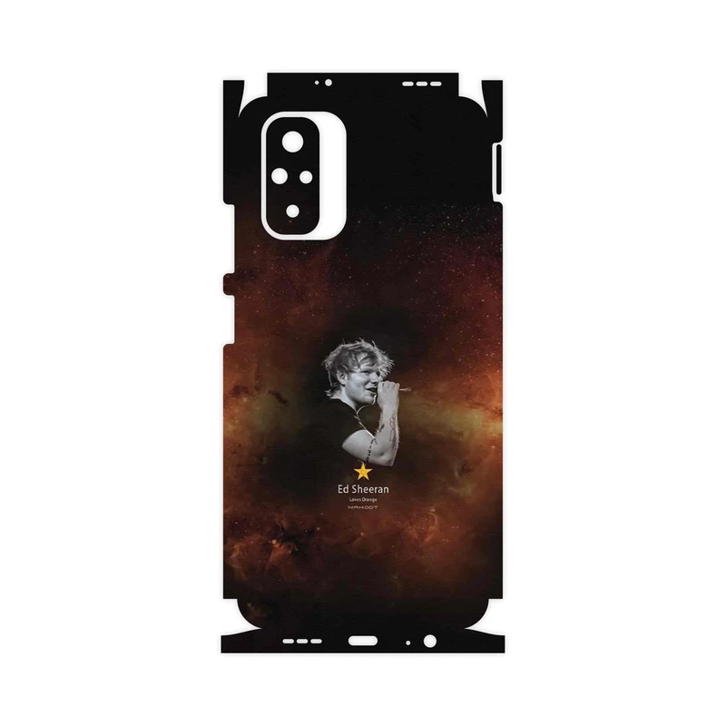 برچسب پوششی ماهوت مدل Ed Sheeran-FullSkin مناسب برای گوشی موبایل شیائومی Redmi Note 10