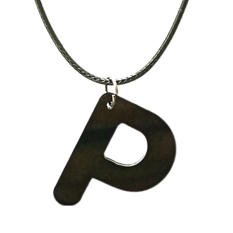 گردنبند دخترانه مدل حروف انگلیسی طرح P گردنبند دخترانه مدل حروف انگلیسی طرح P