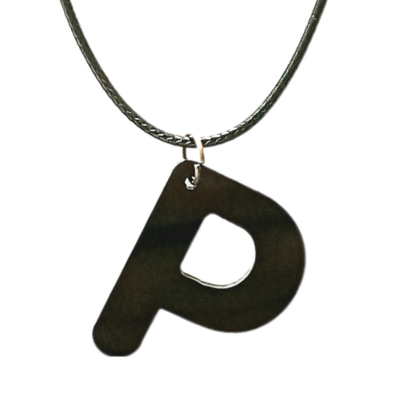 گردنبند دخترانه مدل حروف انگلیسی طرح P گردنبند دخترانه مدل حروف انگلیسی طرح P