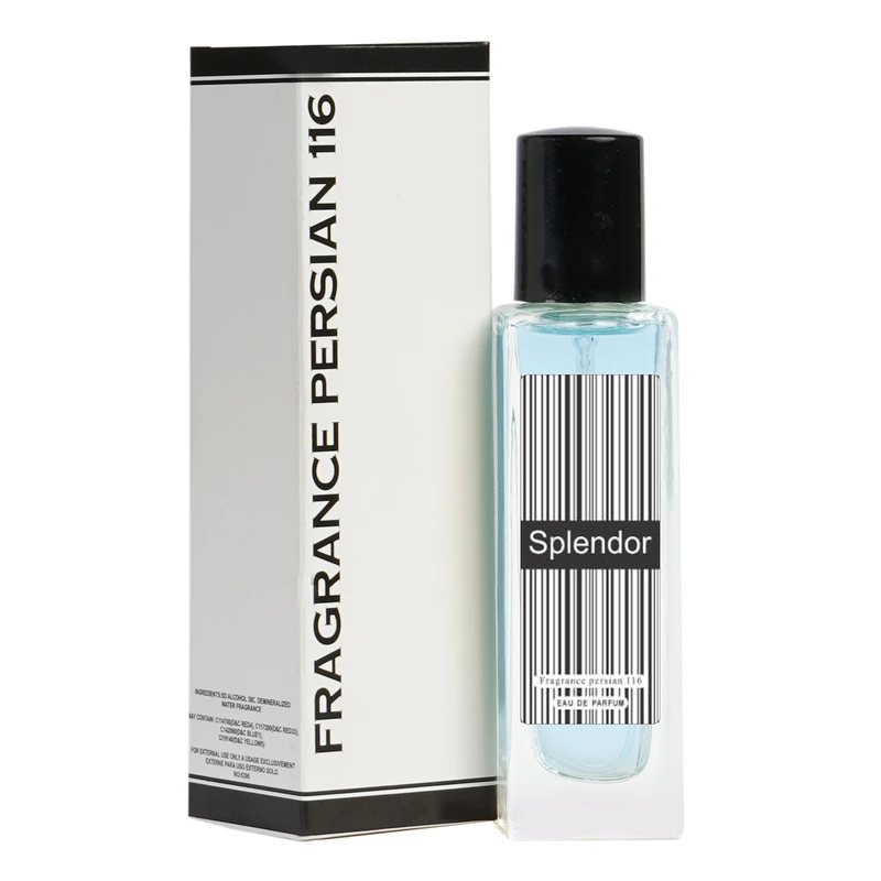 ادو پرفیوم مردانه فراگرنس پرشیا 116 مدل اسپلندور با رایحه خنک حجم 35 میلی لیتر