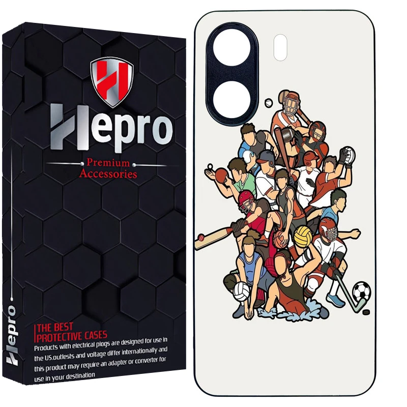 کاور هپرو طرح فانتزی مدل TPU مناسب برای گوشی موبایل شیائومی Poco C65