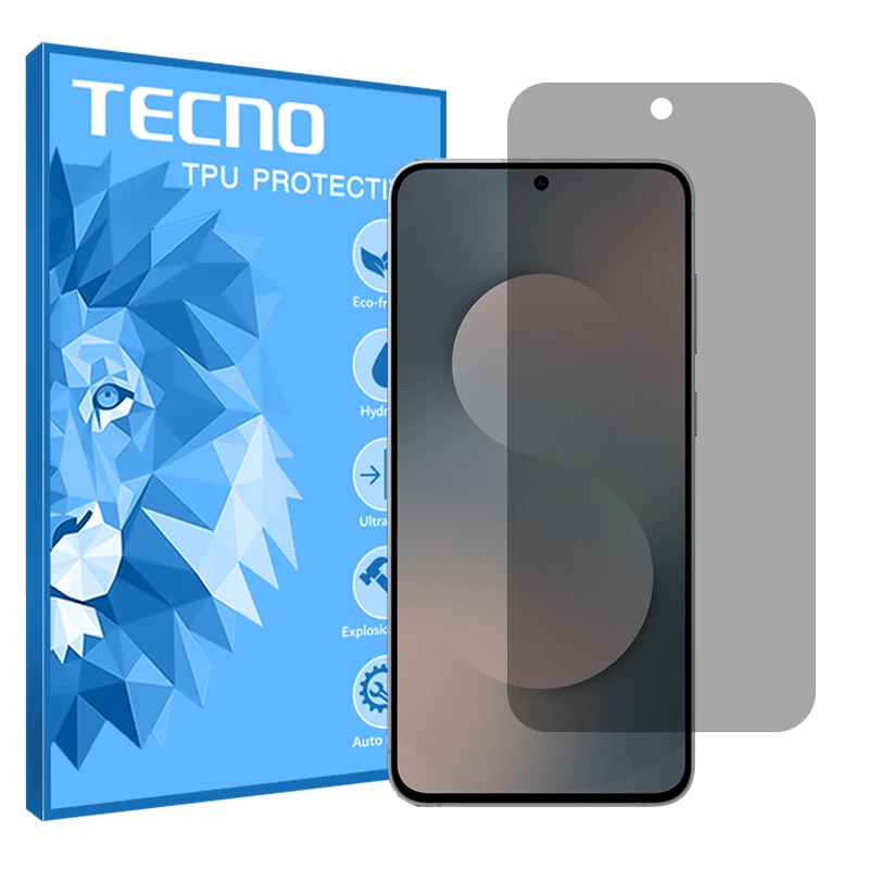 محافظ صفحه نمایش حریم شخصی تکنو مدل Resistant مناسب برای گوشی موبایل سامسونگ Galaxy S25 FE