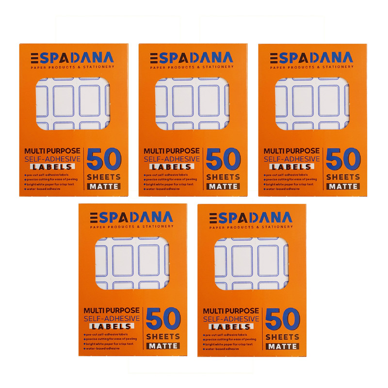 برچسب اسپادانا کد 107 مجموعه 250 عددی