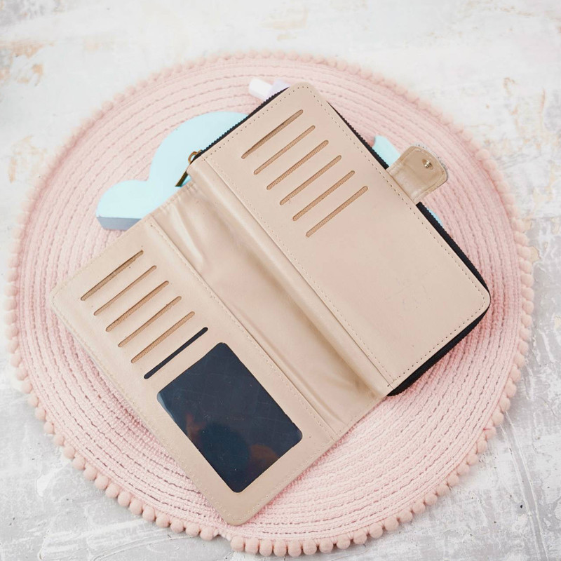 کیف پول زنانه مدل پشت زیپ دار کد KZD55-110