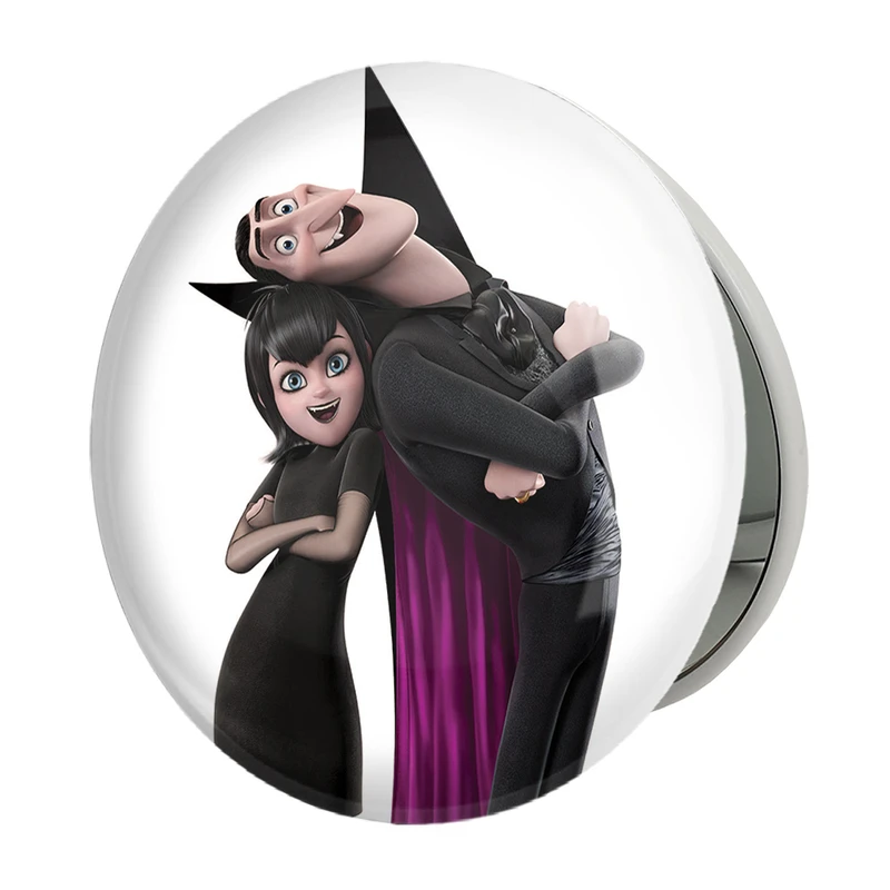 آینه جیبی خندالو طرح هتل ترانسیلوانیا Hotel Transylvania مدل تاشو کد 3754 