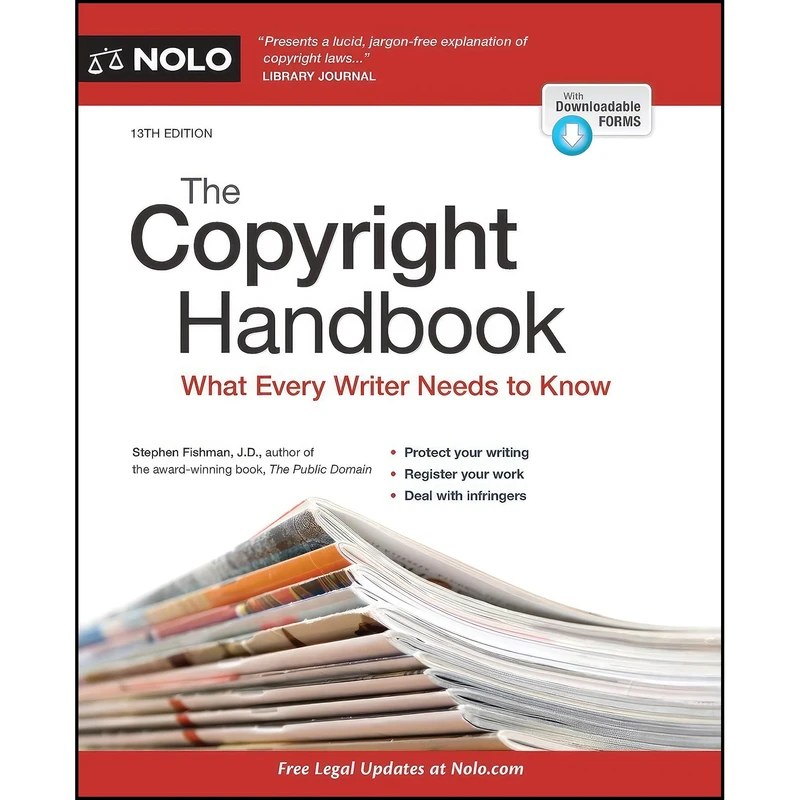 کتاب Copyright Handbook, The اثر Stephen Fishman انتشارات NOLO
