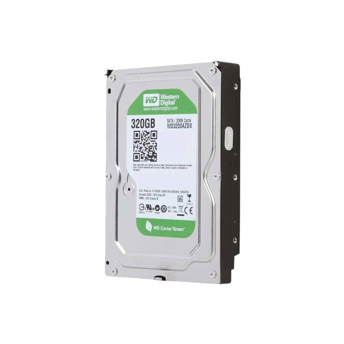 هارد دیسک اینترنال وسترن دیجیتال مدل GREEN WD320SGSH ظرفیت 320 گیگابایت