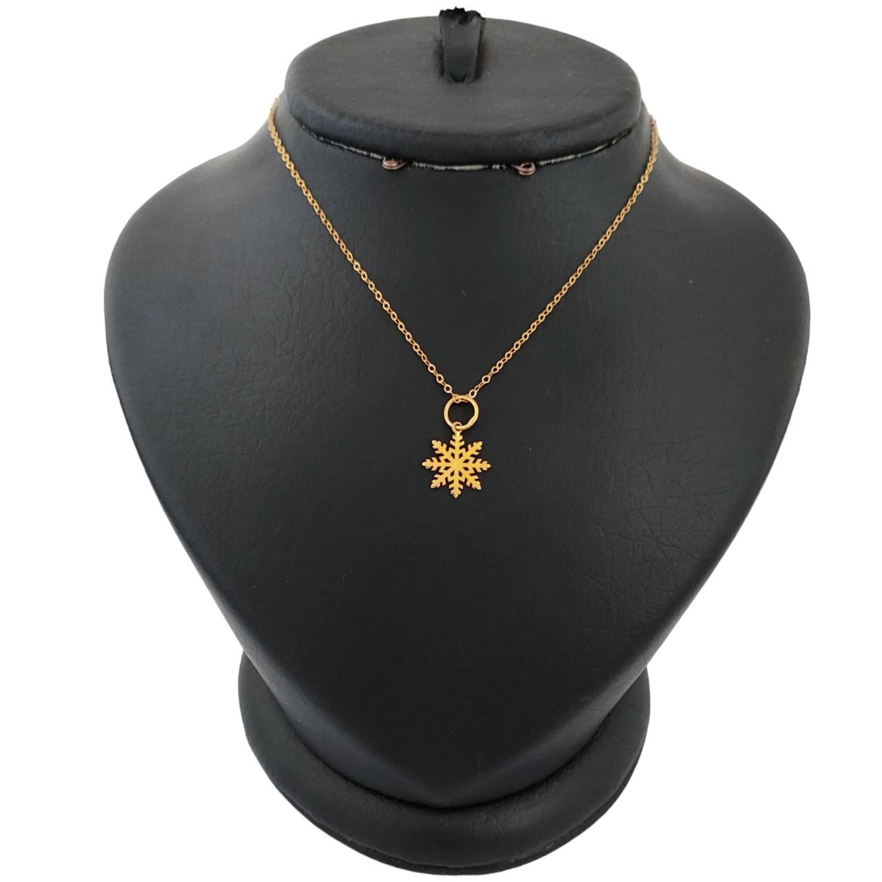 گردنبند طلا 18 عیار زنانه لیردا مدل برف ngn - - 1