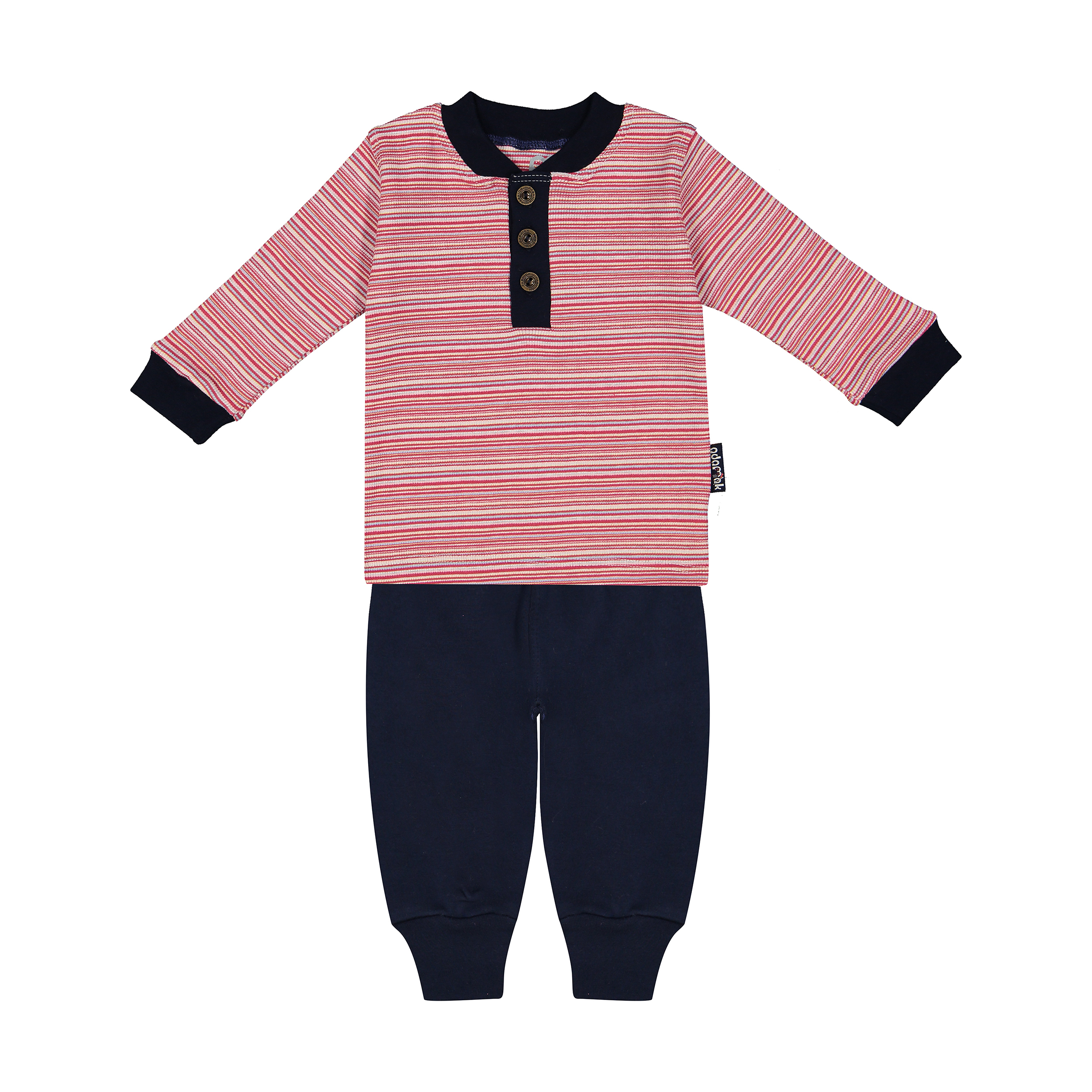 ست بلوز و شلوار نوزادی دخترانه آدمک مدل 2171128-80