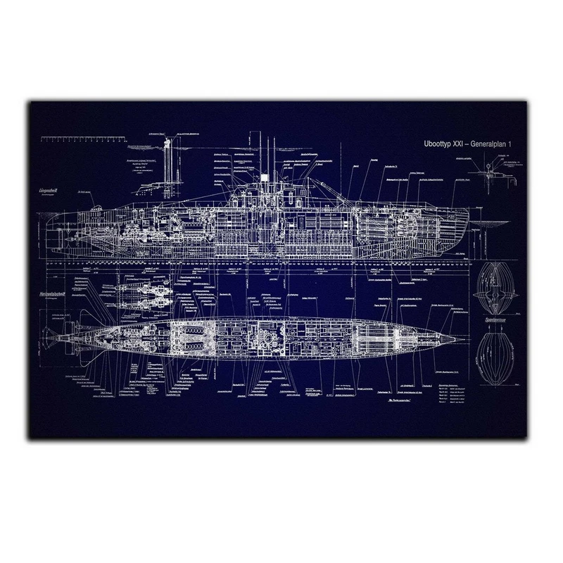 تابلو شاسی بکلیت طرح نقشه طراحی داخلی کشتی مدل SH-S4649
