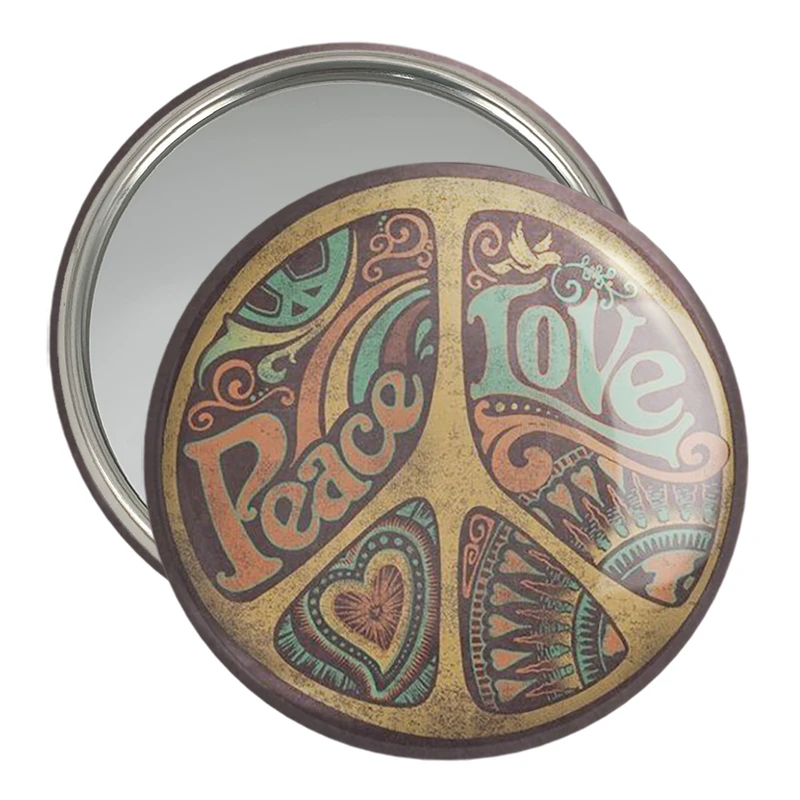 آینه جیبی خندالو مدل صلح  کد 2389