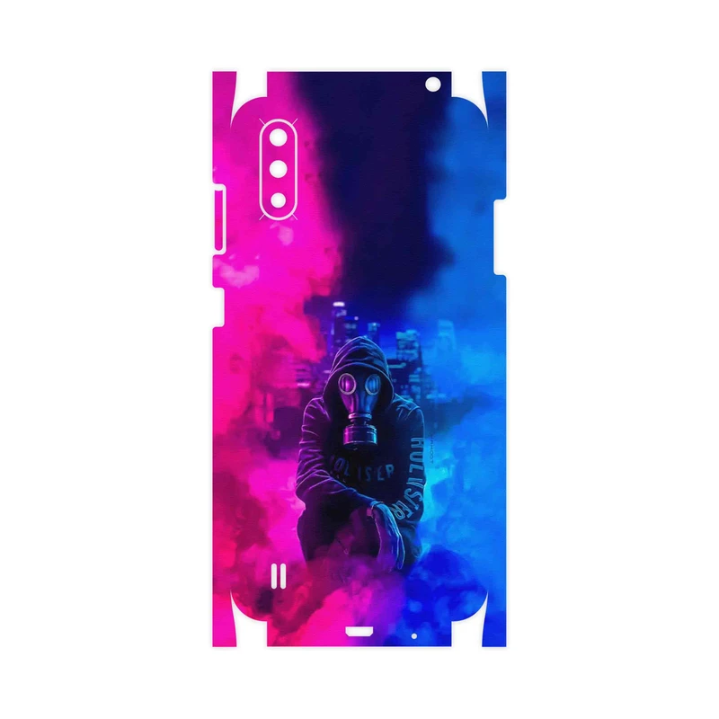 برچسب پوششی ماهوت مدل Smoke Rainbow Digital Art 2-FullSkin مناسب برای گوشی موبایل سامسونگ Galaxy A01