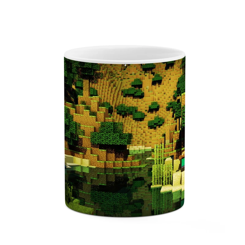 ماگ کاکتی طرح ماینکرافت minecraft مدل mgh41033