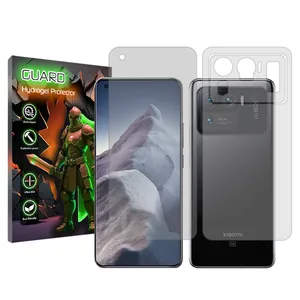 Guard transparent screen protector suitable Xiaomi Mi 11 Ultra along with back of the phone