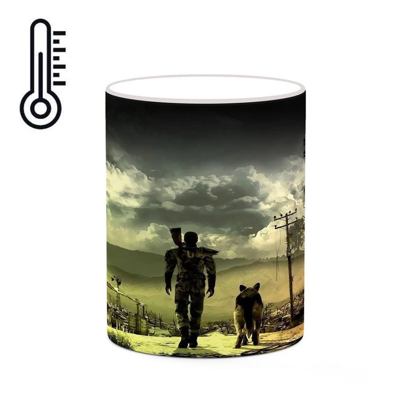 ماگ حرارتی کاکتی مدل بازی Fallout کد mgh28395