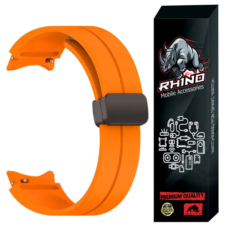 بند راینو مدل Magnet-W4 مناسب برای ساعت هوشمند سامسونگ Galaxy Watch 4 40mm / 44mm