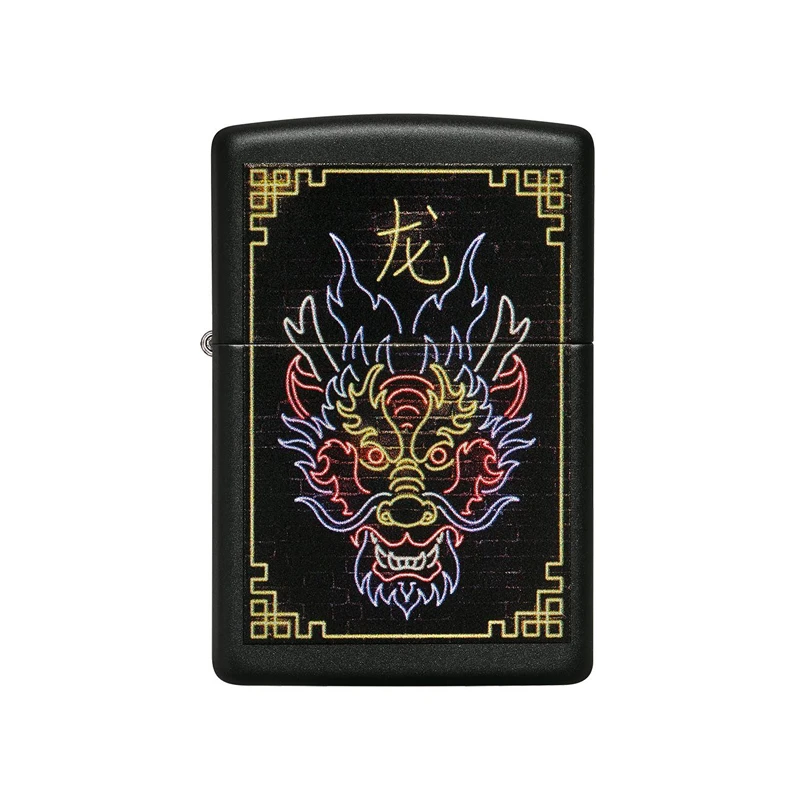 فندک زیپو مدل Neon Dragon کد 49396