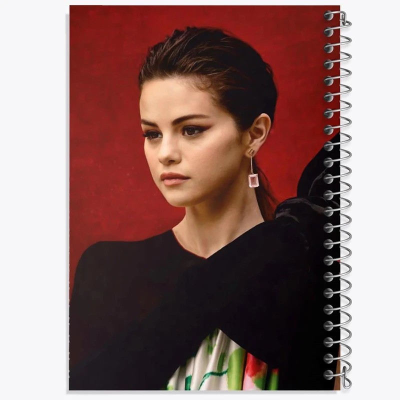دفتر لیست خرید 50 برگ خندالو طرح سلنا گومز Selena Gomez کد 19198