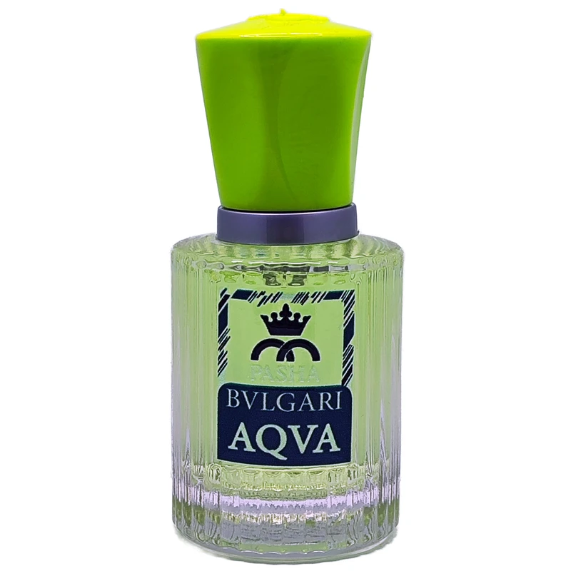 عطر جیبی مردانه پاشا مدل آکوا بولگاری کد vip حجم 30 میلی لیتر