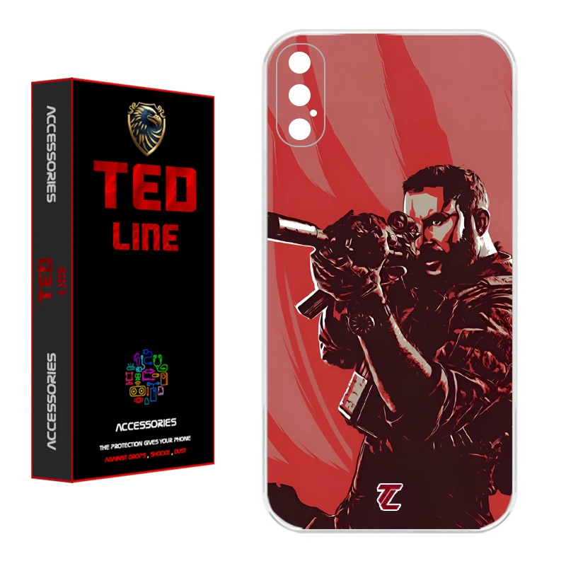 کاور تدلاین طرح کاپیتان پرایس کد 1212 مناسب برای گوشی موبایل اپل Iphone X / XS