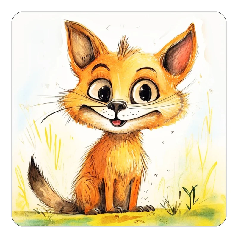 مگنت کاکتی طرح حیوانات کارتونی مدل mp27761