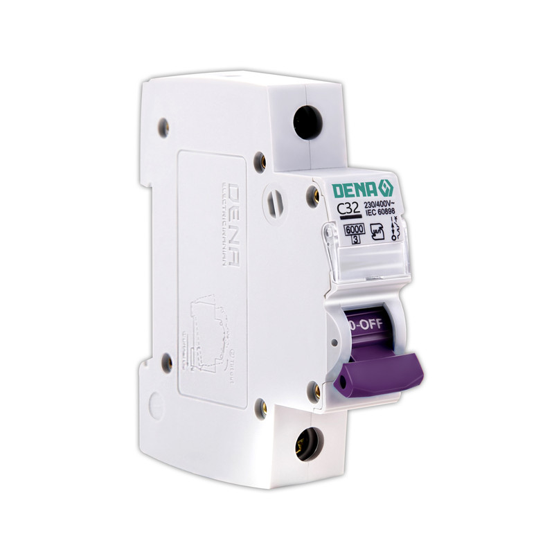 فیوز مینیاتوری تک فاز 32 آمپر دنا الکتریک ایرانیان مدل C32-6KA