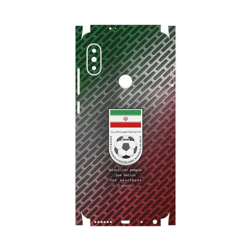 برچسب پوششی ماهوت مدل Iran-National-Football-Team-FullSkin مناسب برای گوشی موبایل شیائومی Redmi Note 5 Pro