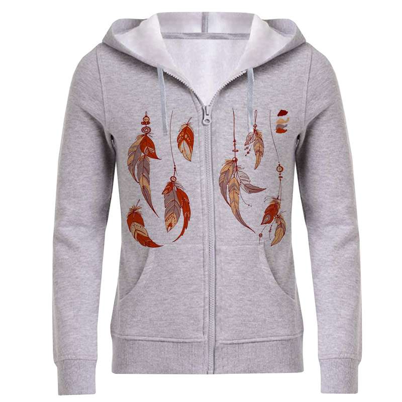 سویشرت زنانه مدل پر کد F111