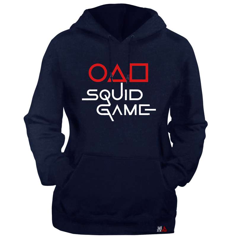 هودی زنانه مدل SQUID GAME کد T14 رنگ سرمه ای