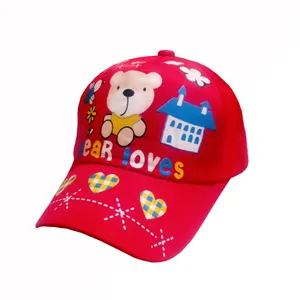 کلاه کپ بچگانه مدل خرس کد f14