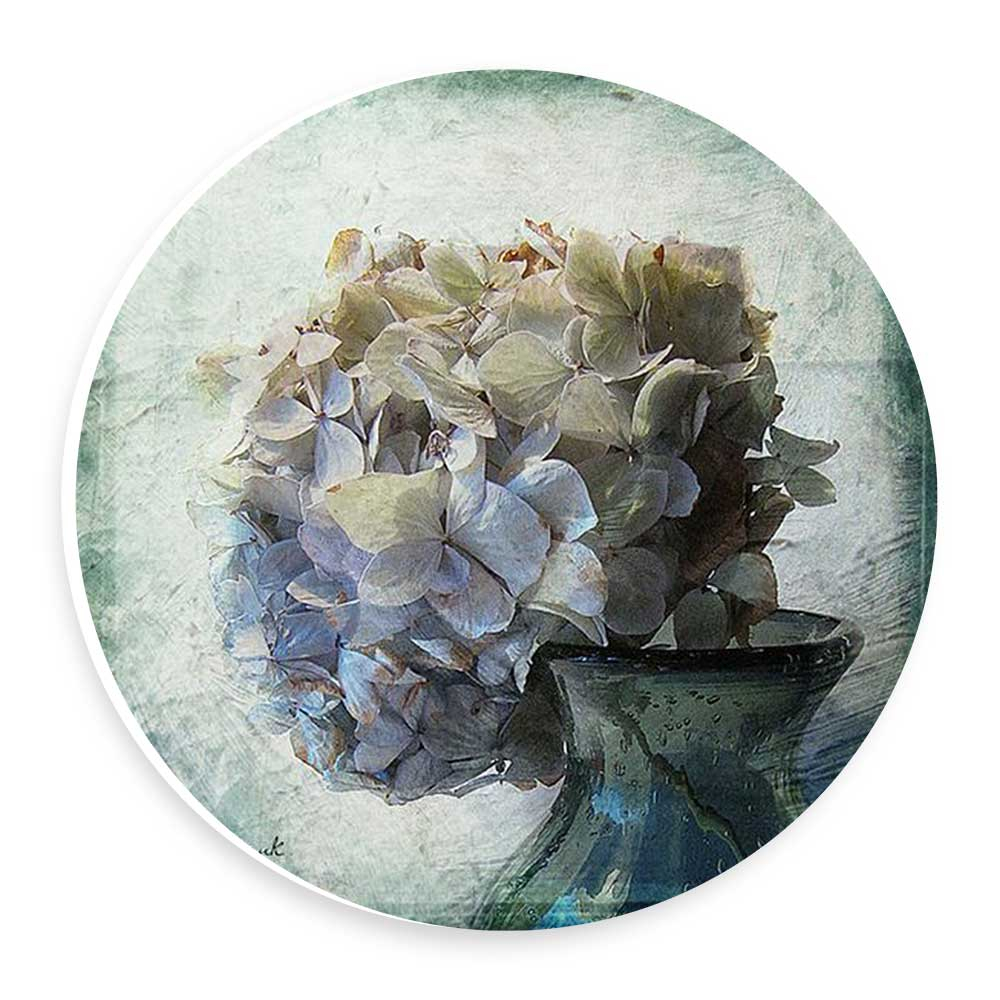 دیوارکوب طرح گلدان بلوری و گل مدل wtb493