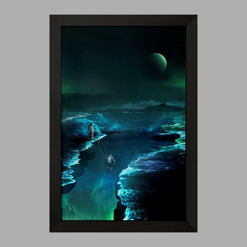 تابلو خندالو مدل کهکشان و سیاره ها کد 25372