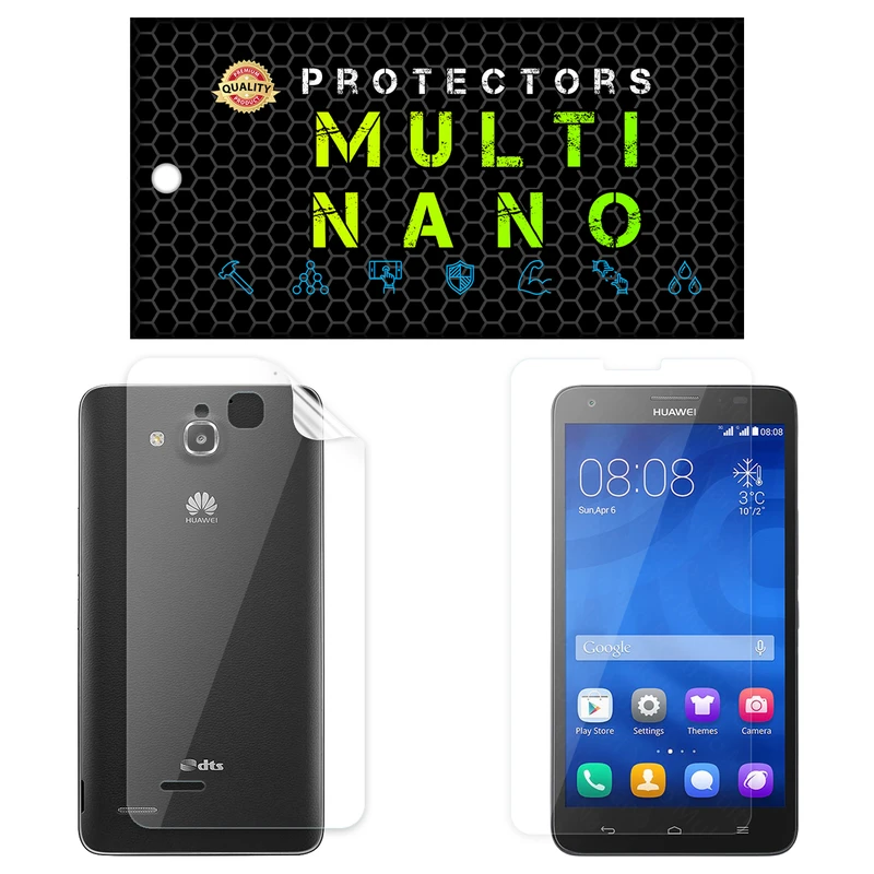  محافظ صفحه نمایش مولتی نانو مدل X-SFT مناسب برای گوشی موبایل هوآوی Ascend G750 به همراه محافظ پشت