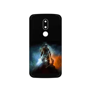 MAHOOT Skyrim Game Series Cover Sticker for Motorola Moto M