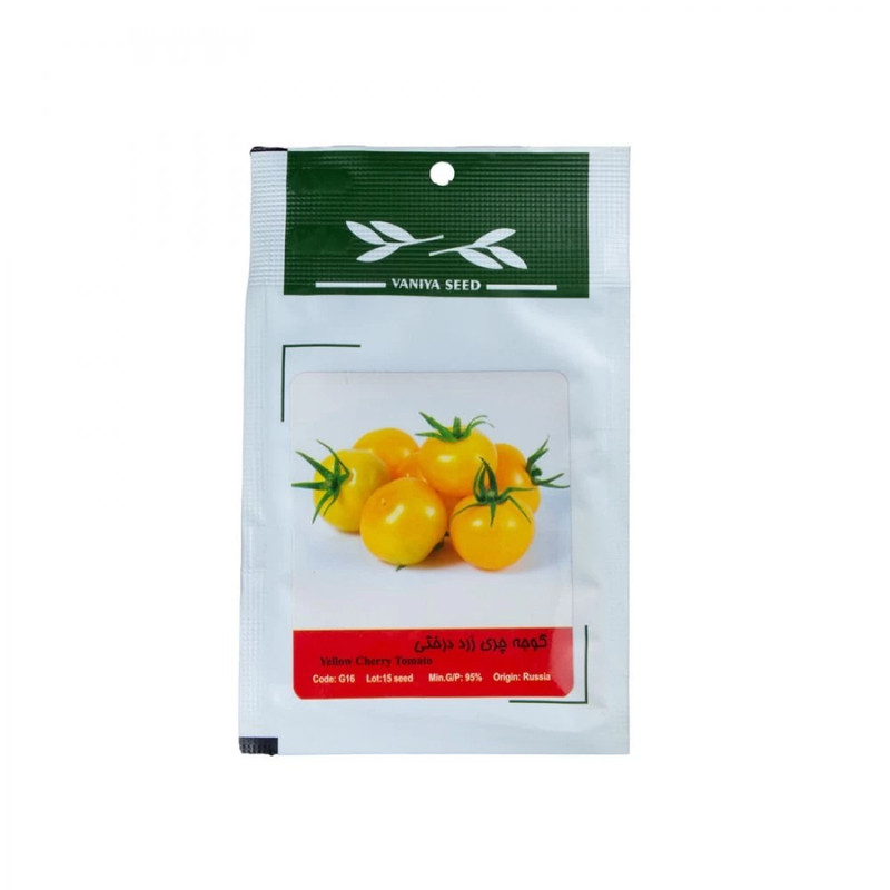 بذر گوجه چری زرد درختی وانیا سید مدل BA1541