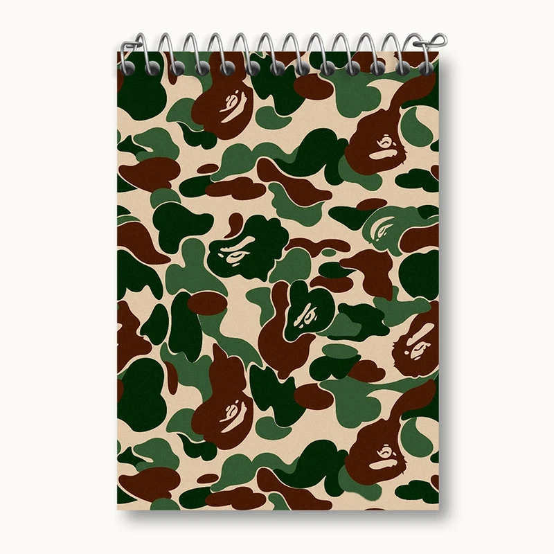 دفتر یادداشت 50 برگ خندالو مدل چریکی کد N24