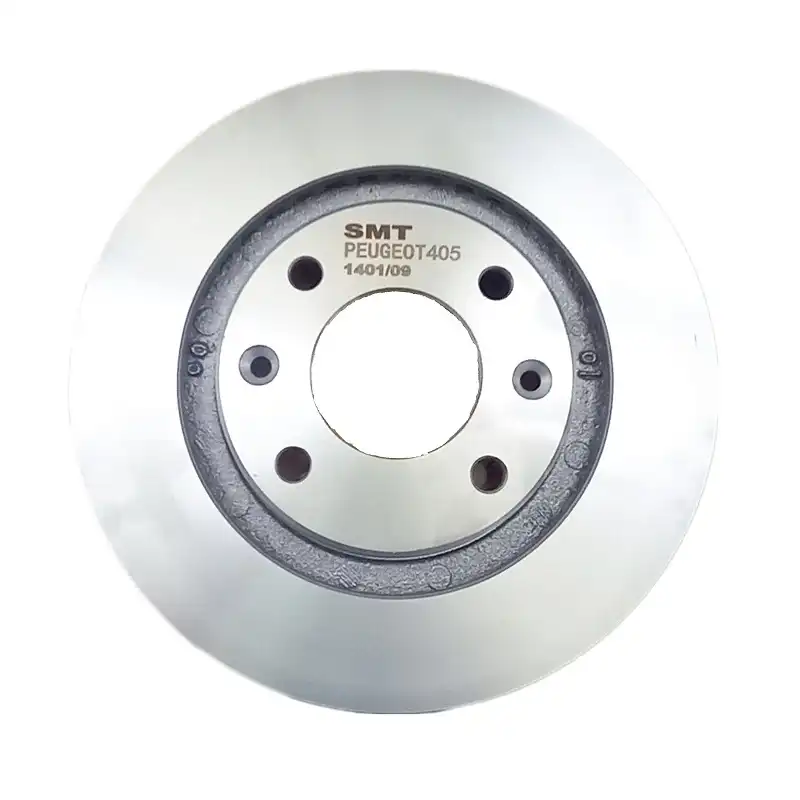 دیسک ترمز چرخ جلو اس ام تی کد 11650 مناسب برای پژو 405 بسته 2 عددی
